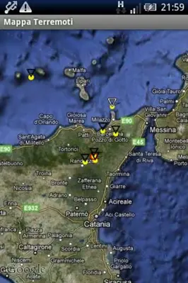 Terremoti Italia android App screenshot 6